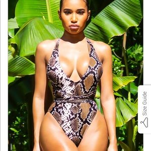 Matte collection one piece swimsuit